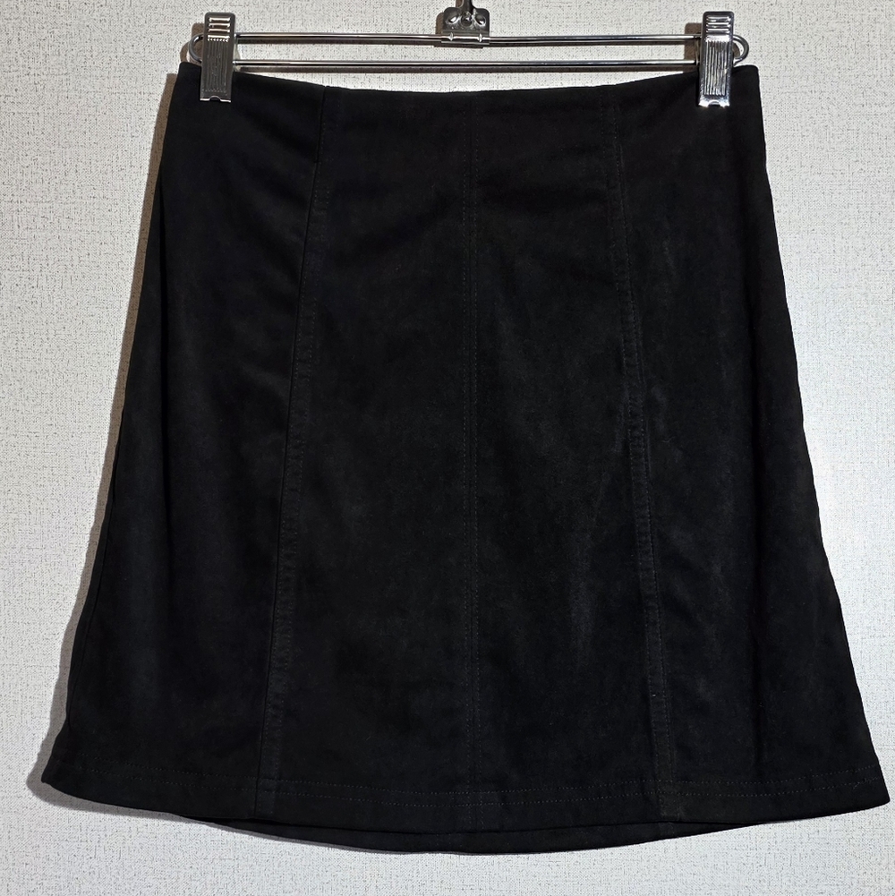 Alya Classic Black A-Line Skirt